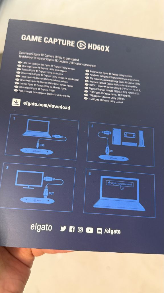 엘가토 4K HD60X 캡쳐보드--1