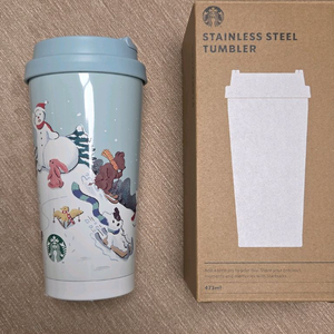 스타벅스 홀리데이 프렌즈 엘마 텀블러 (새상품)