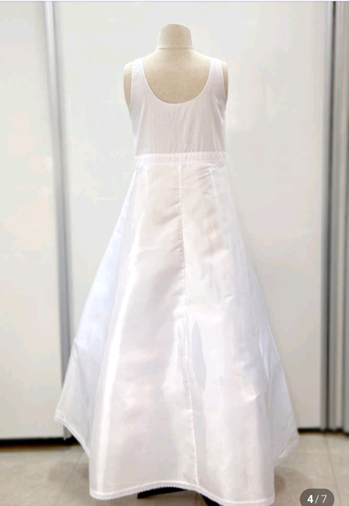 한복 원피스 2단 캉캉 속치마 이미지