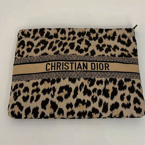 디올 레오파드 클러치백(정품)