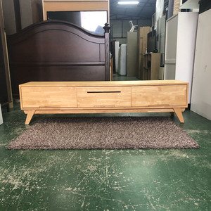 오크 원목 1800 티비 거실장