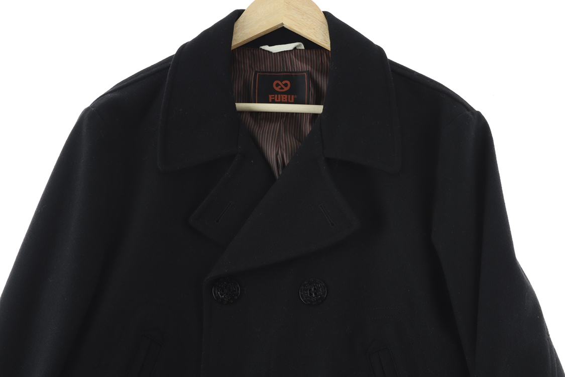 (XL) 후부 코트자켓 피 반 해군 제일모직 아메카지--2