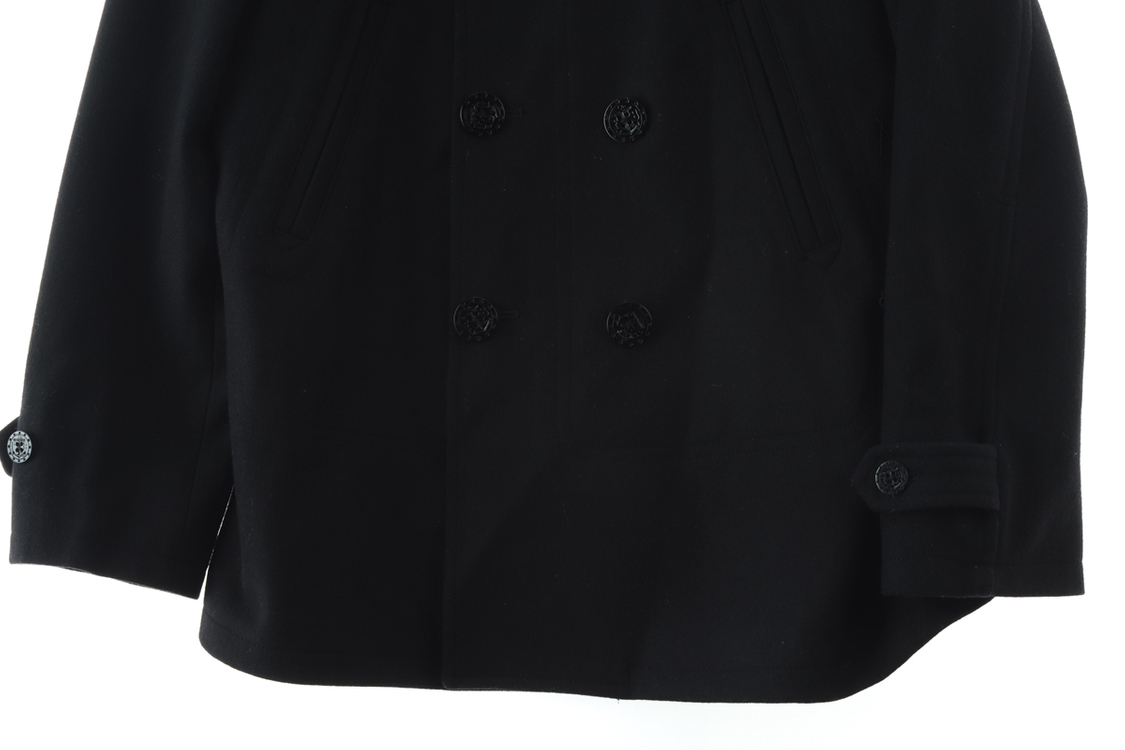 (XL) 후부 코트자켓 피 반 해군 제일모직 아메카지--3