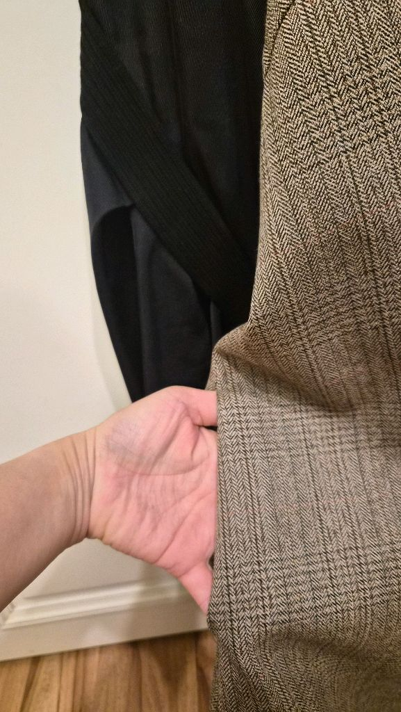 한섬 타임 체크 셔츠 레이어링 원피스 이미지