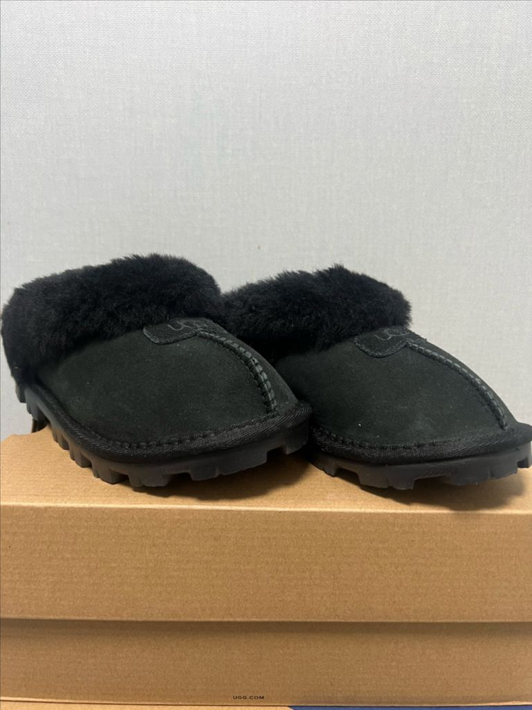 [새상품] 어그 코케트 슬리퍼 블랙 225 size 이미지