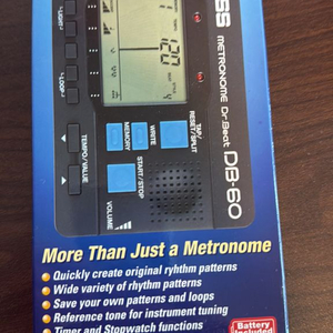 BOSS DB-60 메트로놈