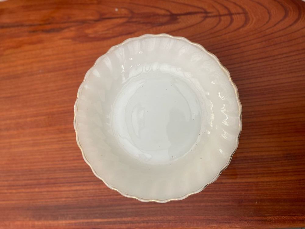 밀크글라스 엥커호킹 파이어킹 접시 세트 15개--5