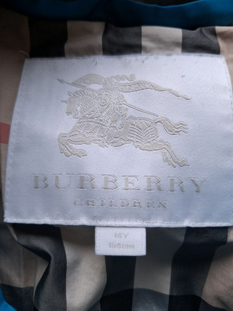 버버리 키즈 경량 패딩점퍼 14Y--1