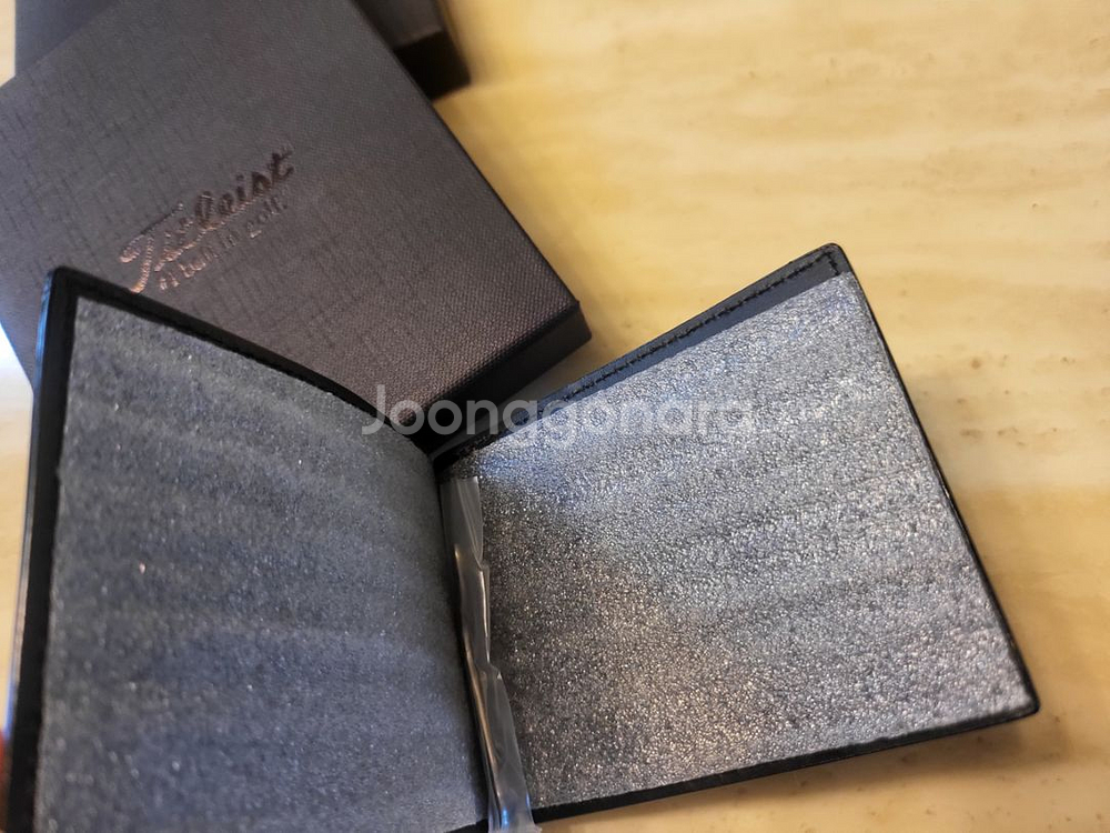 [정품/새상품]타이틀리스트 머니클립지갑(소가죽)--8