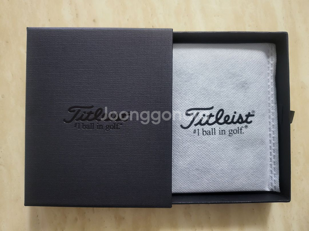 [정품/새상품]타이틀리스트 머니클립지갑(소가죽)--9