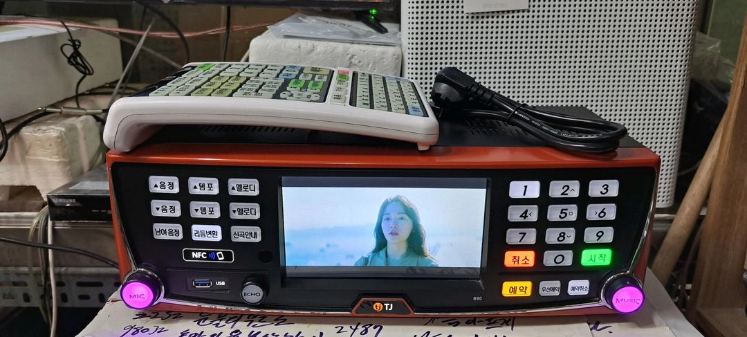 태진 노래방반주기 B80 이미지