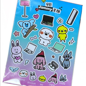 Jammy X NMIXX 스티커