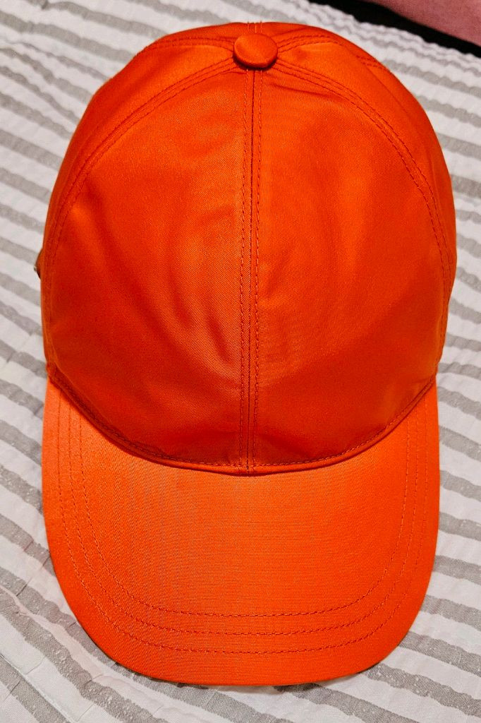 정품 프라다 삼각로고 볼캡 파격가 (새상품급 1회착용)--4