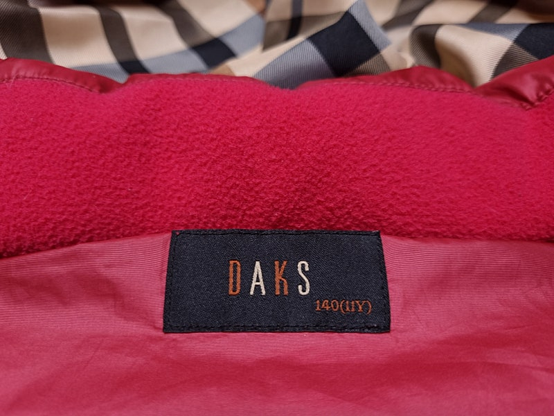 [무료배송][140]닥스 키즈 프릴 덕다운 롱패딩 조끼 이미지