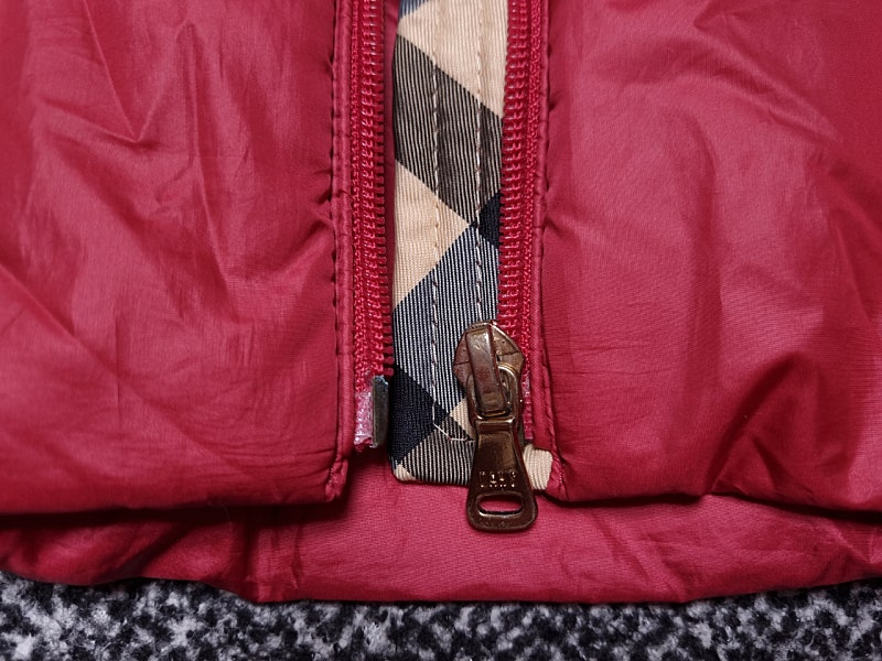 [무료배송][140]닥스 키즈 프릴 덕다운 롱패딩 조끼 이미지