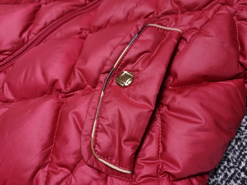 [무료배송][140]닥스 키즈 프릴 덕다운 롱패딩 조끼 이미지