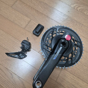 스램 포스 FORCE AXS D2 파워미터 크랭크(12단 DUB)