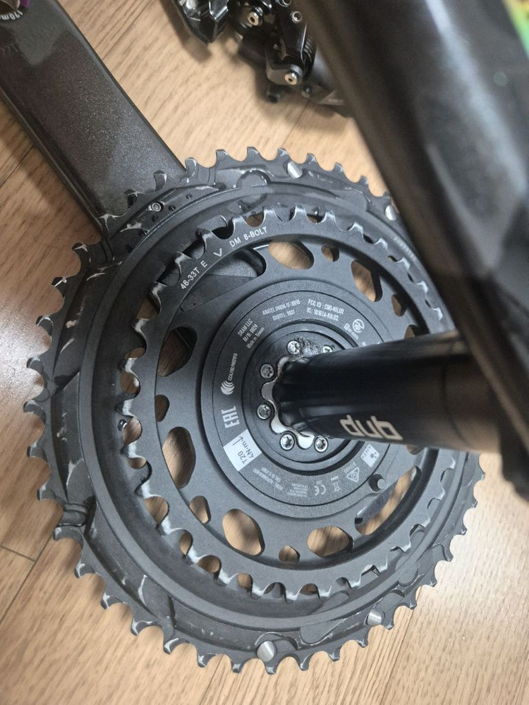 스램 포스 FORCE AXS D2 파워미터 크랭크(12단 DUB)--3