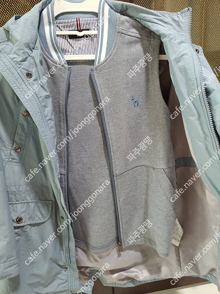 헤지스키즈 남아 야상점퍼 디테처블 155 13Y--1