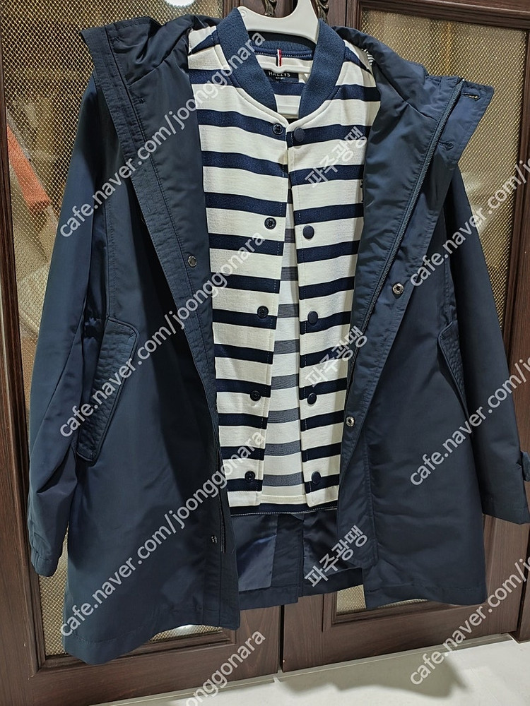 헤지스키즈 남아 야상점퍼 디테처블 155 13Y--5