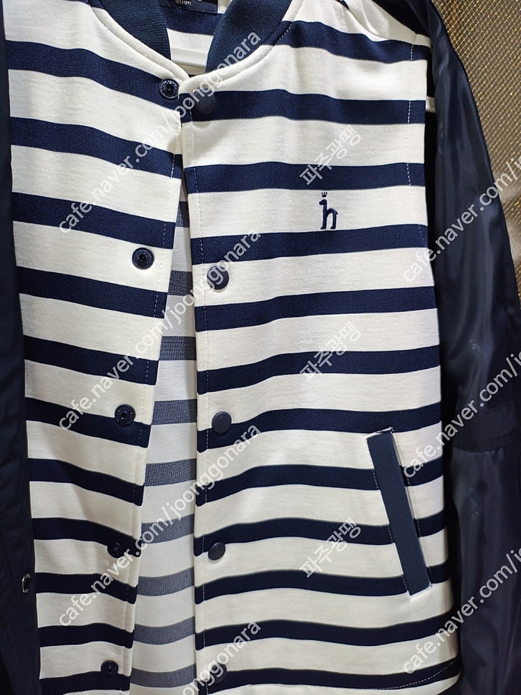 헤지스키즈 남아 야상점퍼 디테처블 155 13Y--7