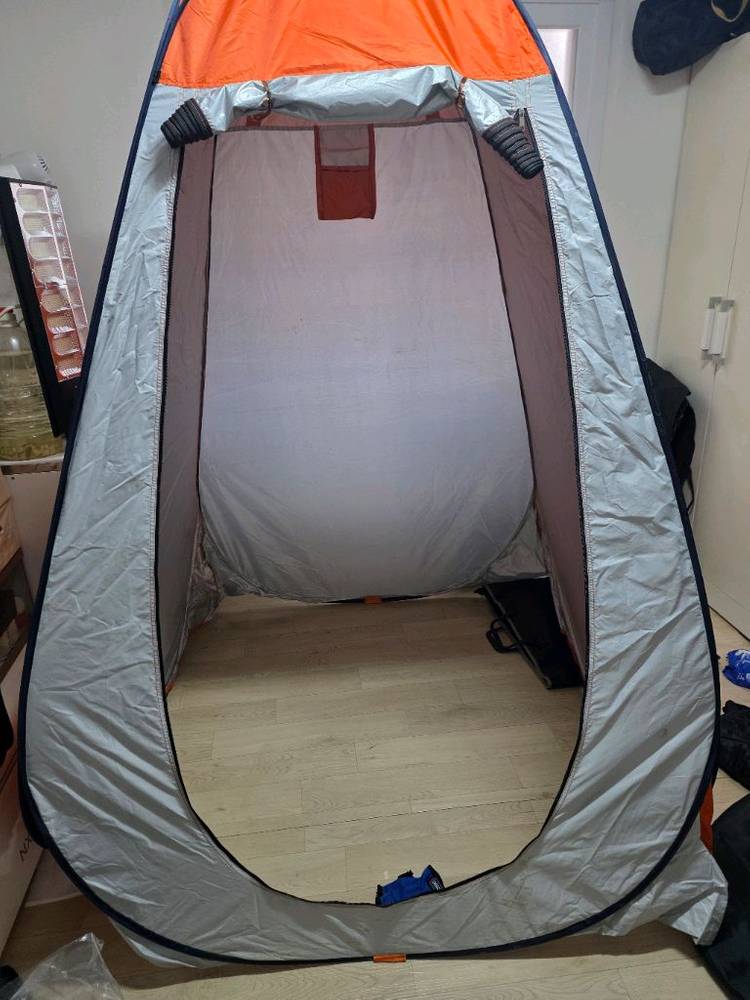 낚시좌대 의자 텐트 이미지