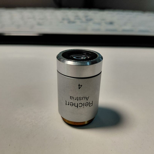 Reichert 4X Plan 현미경 대물렌즈 이미지