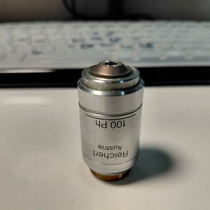 Reichert 100X Ph 현미경 대물렌즈 위상차 이미지