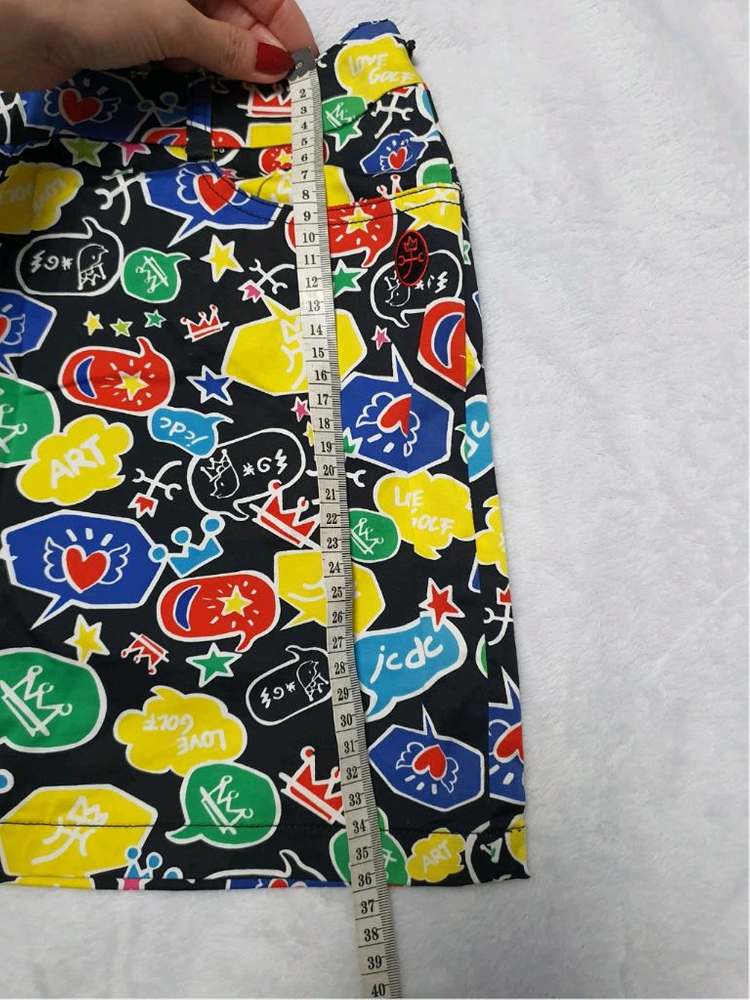 예쁜 여성 까스텔바작 봄 여름 가을 골프 치마 스커트 67cm womens golf skirt 이미지