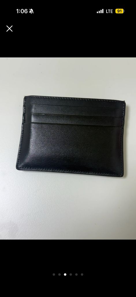 셀린느 트리옹프 카프스킨 카드지갑--2