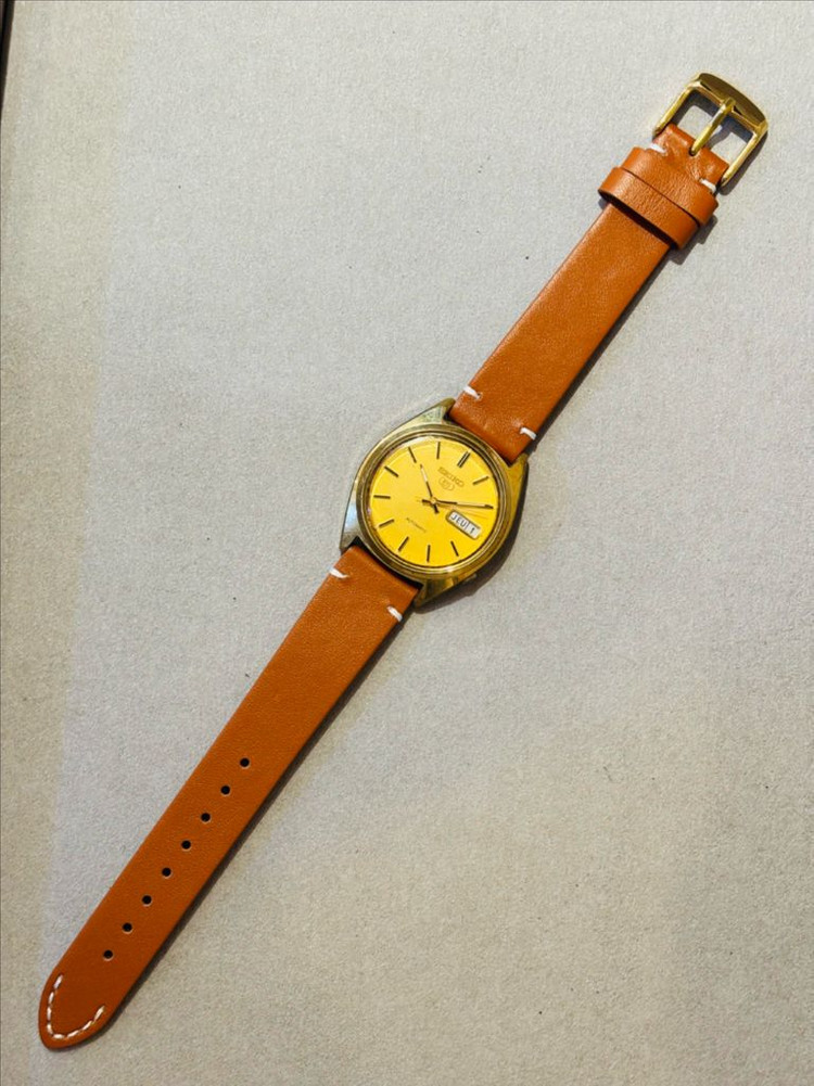 세이코5 빈티지 오토매틱 시계 #1--1