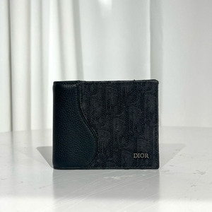 [정품]디올 오블리크 새들 반지갑