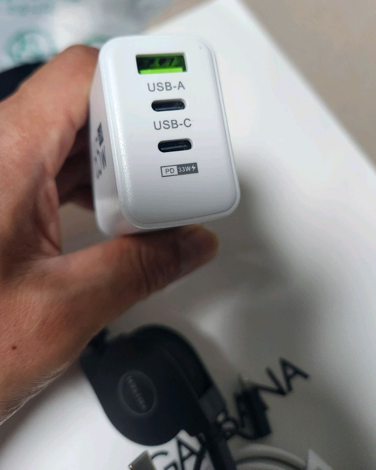 초고속충전기 멀티 충전잭(새것) 노트북 갤럭시탭 이미지