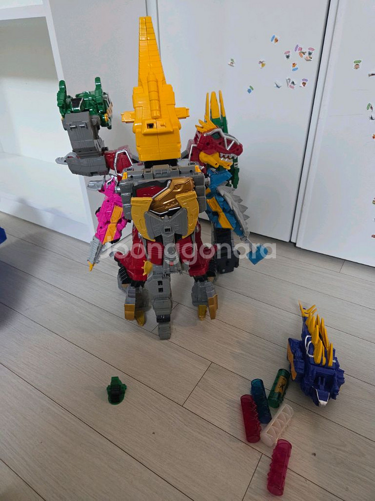 파워레인저 다이노포스 기간트 티라노킹 등 일괄--1