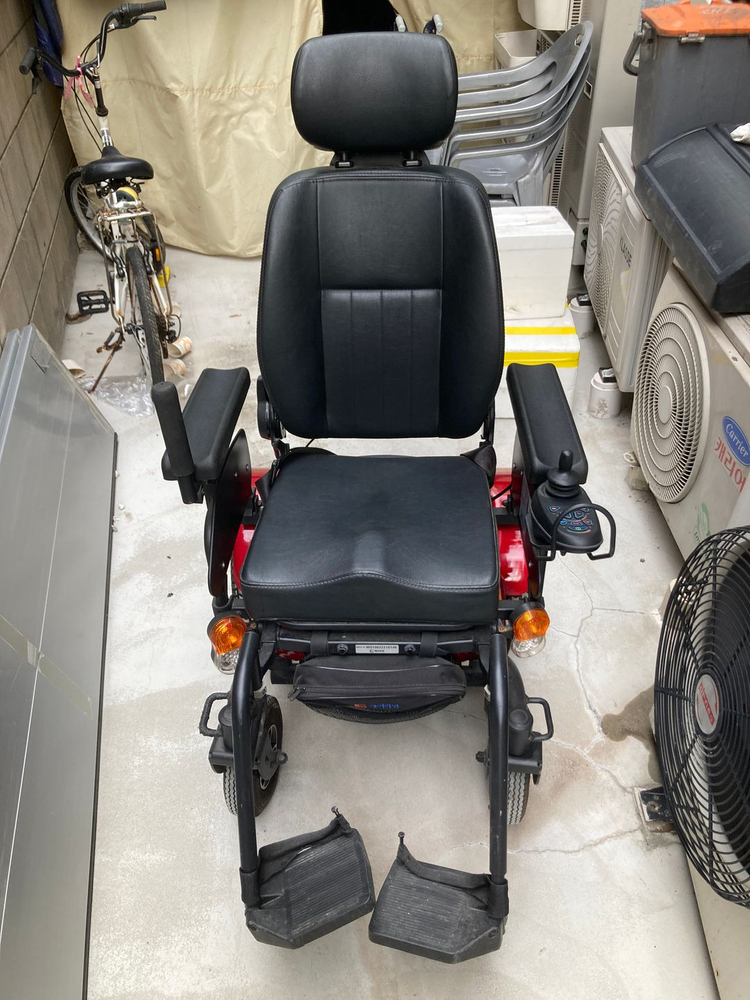 케어라인 나래 S100 자동 휠체어--2