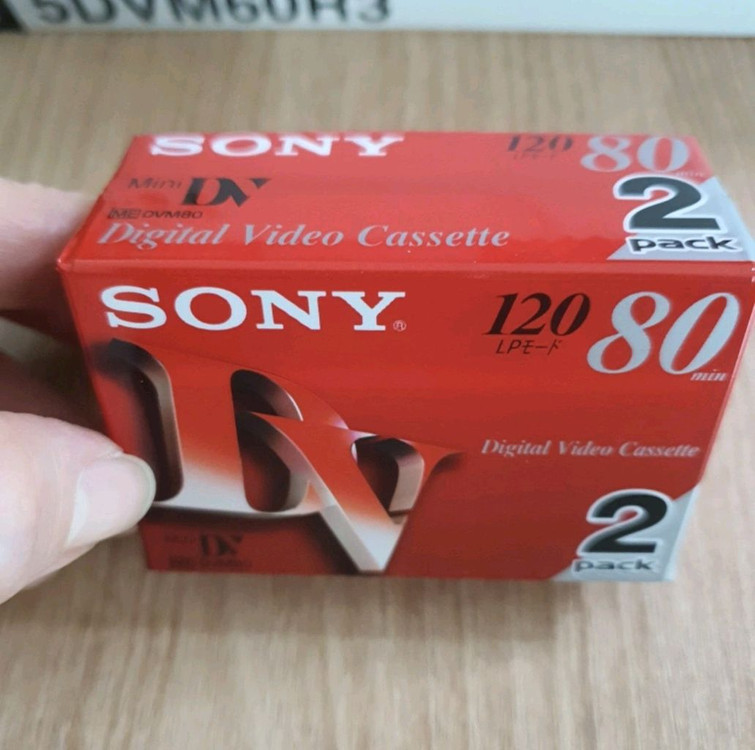 SONY 소니 캠코더 테잎 80분 MiniDV 2DVM80R3 이미지
