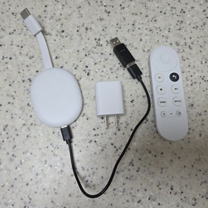 크롬캐스트 4세대 4K 화이트