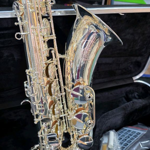 프랑스셀마장인의 명기 포르테3 테너 실버 색소폰신품급 박스 풀셋트 이미지