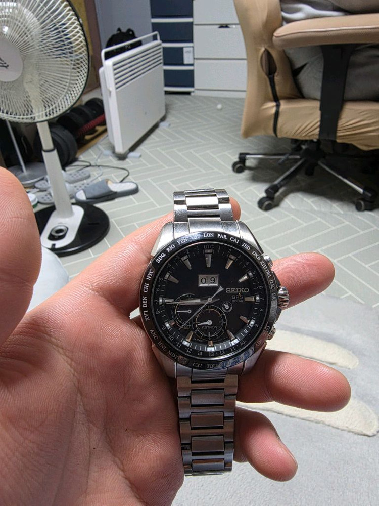 세이코 아스트론 조코비치 gps 솔라--5