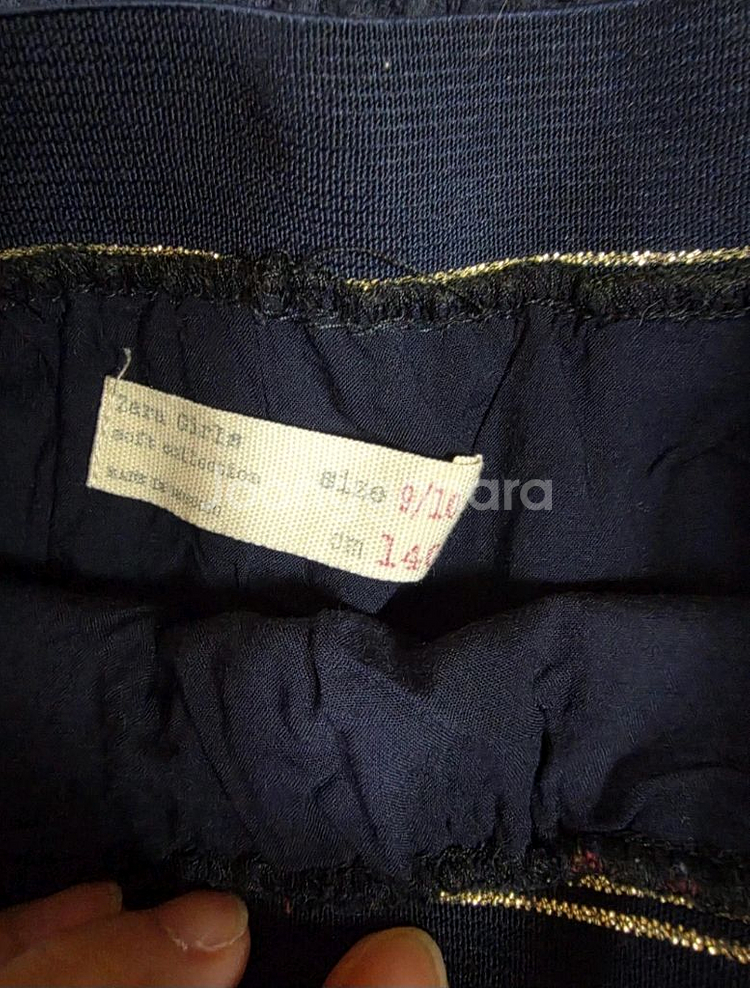 여아 140 옷. 스웨번 상의, 자라걸스 치마 세트.--5