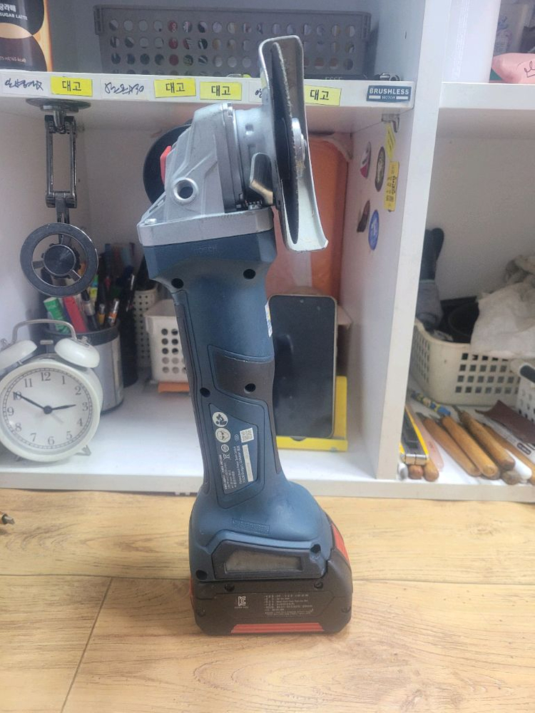 보쉬충전그라인더 GWS 18V-7브러쉬리스 S급 완세트 이미지