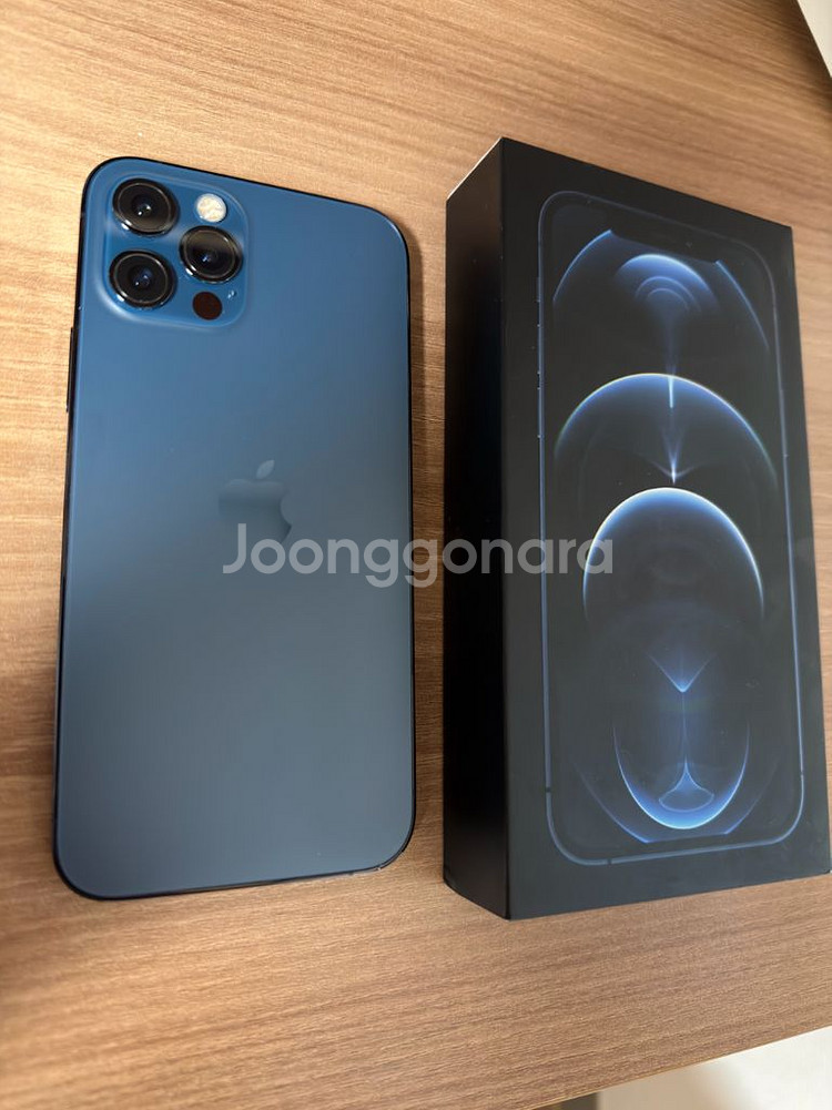 아이폰 12프로 512기가 퍼시픽 블루--0