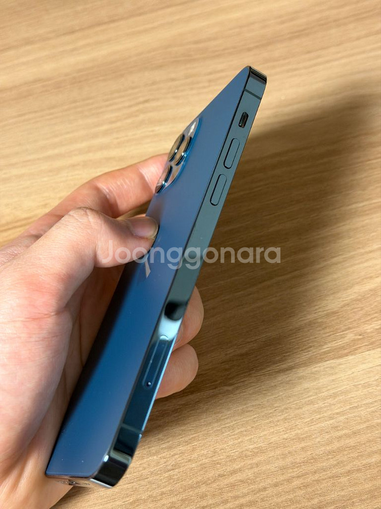 아이폰 12프로 512기가 퍼시픽 블루--1