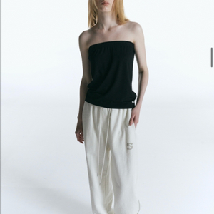 인사일런스 텍스쳐드 패널 스웨트팬츠 m