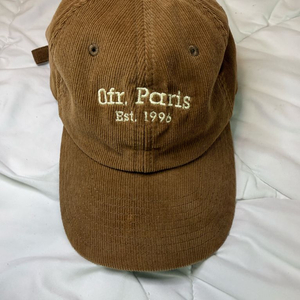 ofr.paris 코듀로이 볼캡 브라운