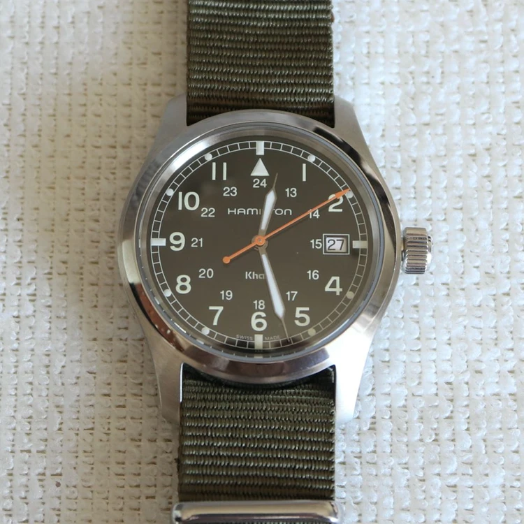 해밀턴 x 포터 카키필드 38mm 770개 한정판 팝니다. 이미지