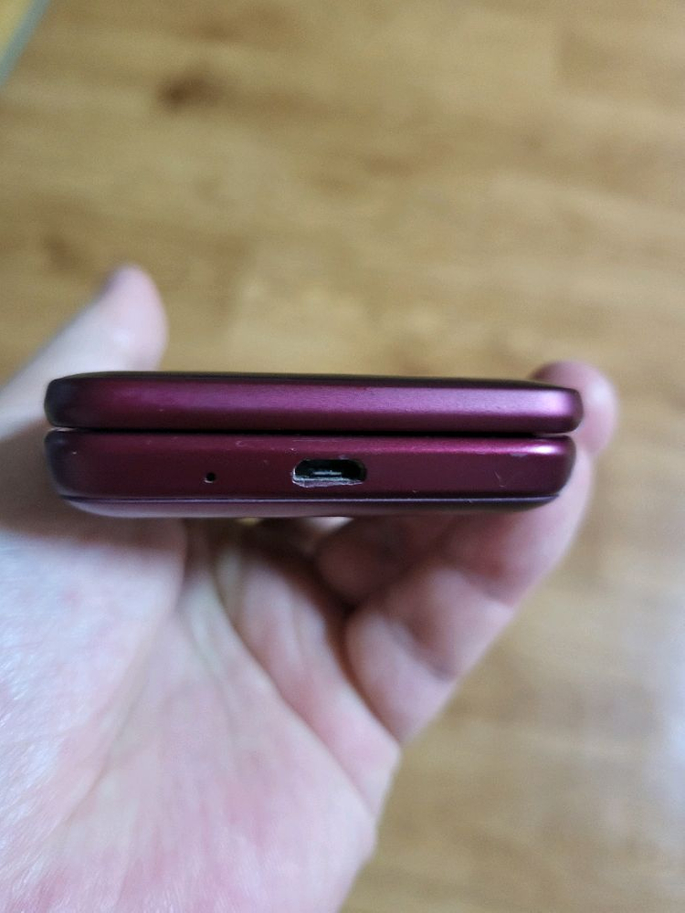 갤럭시폴더2 32기가 와인 이미지