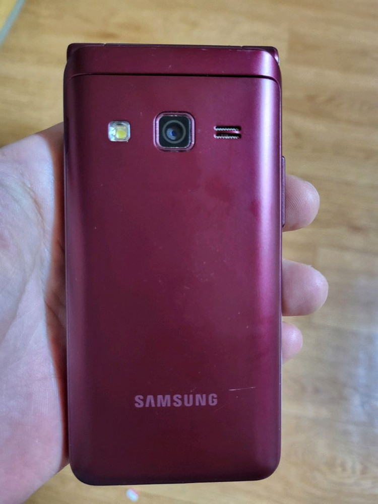 갤럭시폴더2 32기가 와인 이미지