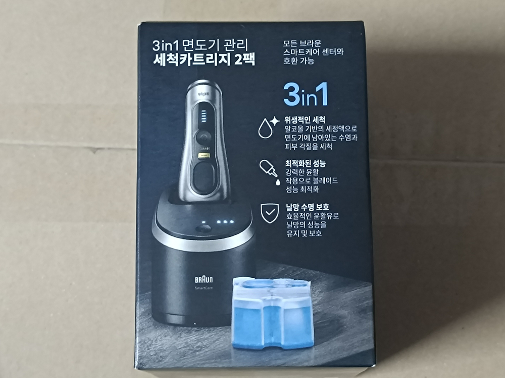 정품 브라운 면도기 세정액 CCR2 (2개입) 부산 이미지