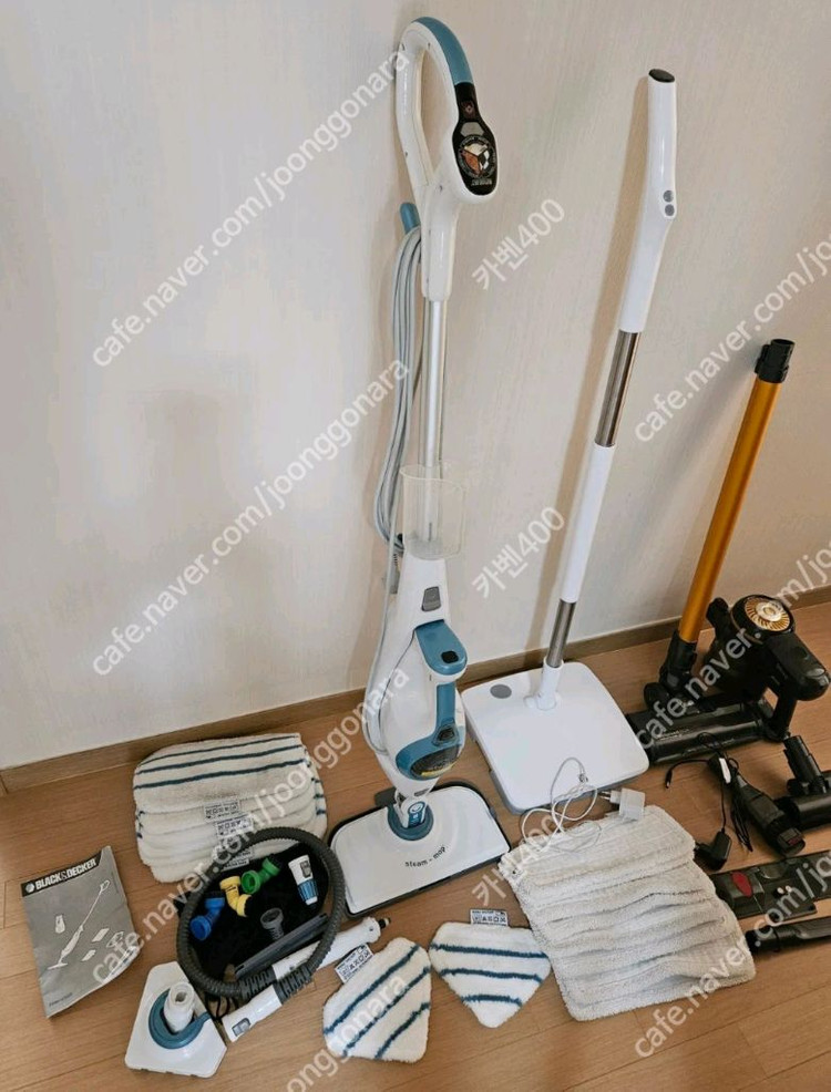 블랙엔데커스팀청소기/샤오미 물걸레청소기/ 디베아청소기 이미지